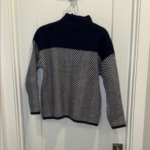 Chic Chevron Knit Sweater